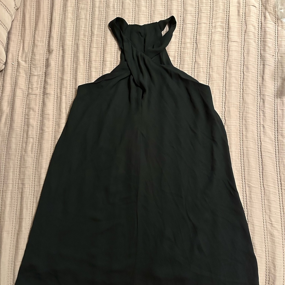 krisa  Revolve Wrap Halter Mini Dress - Picture 9 of 10